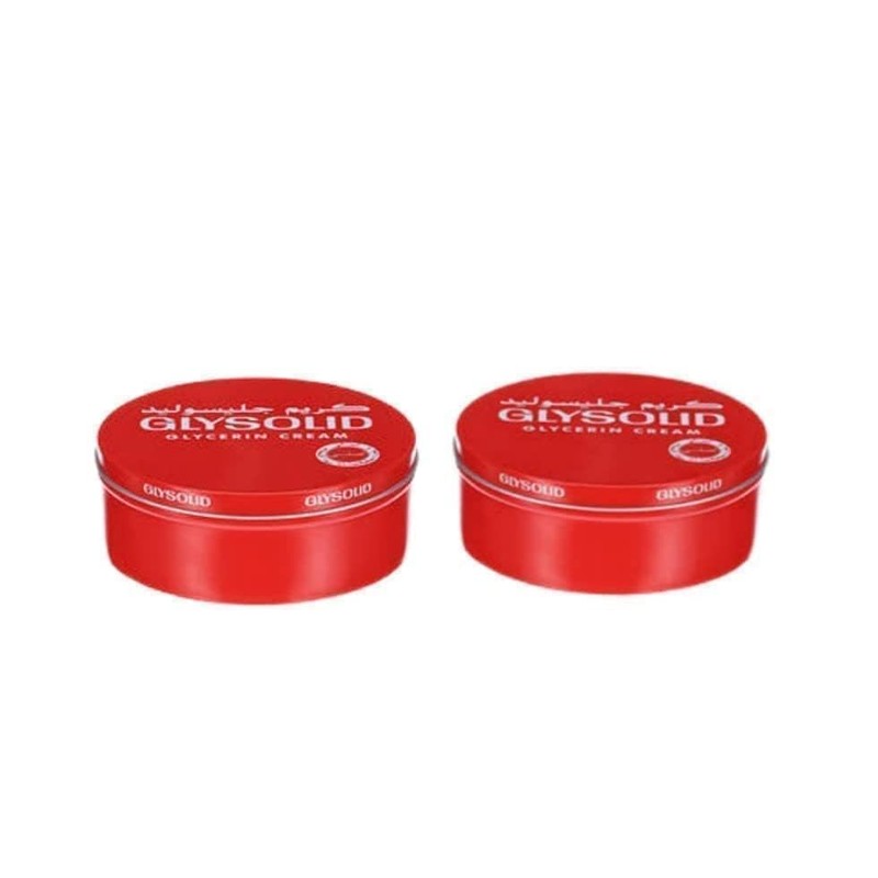 Glysolid Glycerin Skin Cream 250x2 ML (Pack Of 2)