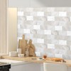 BSABSAQAA 10 Sheets Peel and Stick Backsplash for Kitchen 12"X12"
