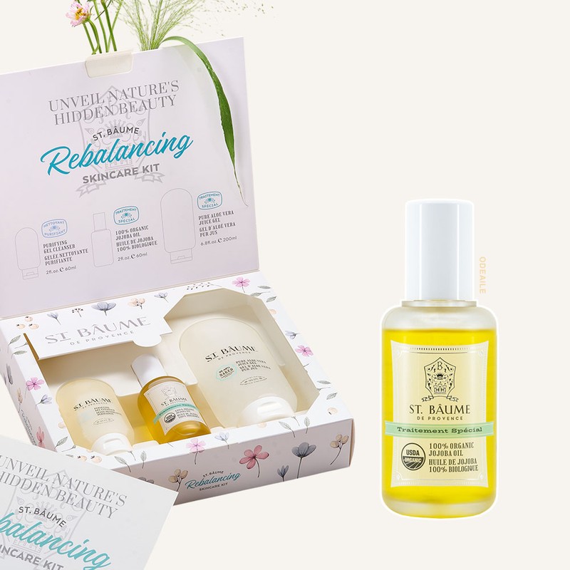 raw spring Fresh Spring Jojoba Oil 60ml + Aloe Gel