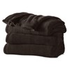 Sunbeam Royal Luxe Walnut Heated Personal Throw / Blanket, Cozy-Warm,