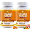 5 in 1 Turmeric Curcumin Softgels 2000mg with Milk Thistle