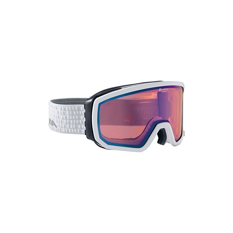 ALPINA Scarabeo Ski Goggles, Unisex, Scarabeo, White
