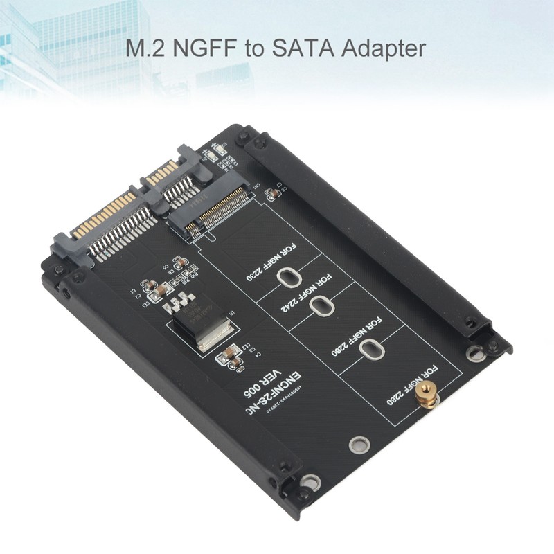 High Performance 22pin M.2 NGFF to SATA Adapter Plug and