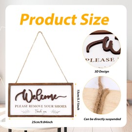 Kindly Remove Your Shoes Sign, No Shoes Sign for House Take Your Shoes off Sign Welcome Sign Please Remove Your Shoes Sign No Shoes Sign for Porch Decor Front Door Home Living Room