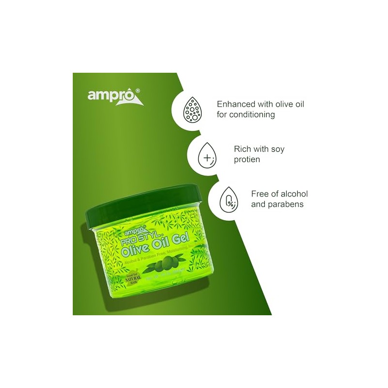 Gel de peinado con proteínas Ampro Pro Styl - Protege
