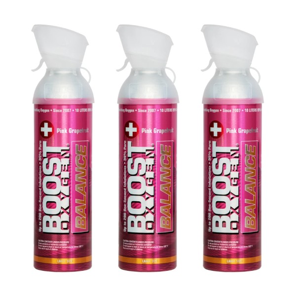 Boost Oxygen Large Balance Pink Grapefruit Aroma 10L Canister |