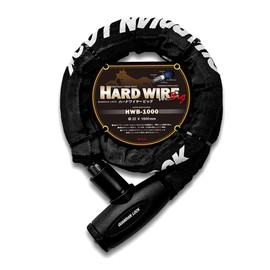 INFIMO GUARDIAN LOCK IMA95301 Hard Wire Big, 3 Layer Construction, Protects Your Car, Black, 39.4 inches (1000 mm)