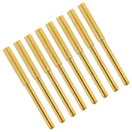 EATAKWARD Titanium Plated Diamond Sharpening Wheels 5/32'' 4.0mm, High Hardness 5/32 Chainsaw Files for Electric Chainsaw Sharpener, 8PC