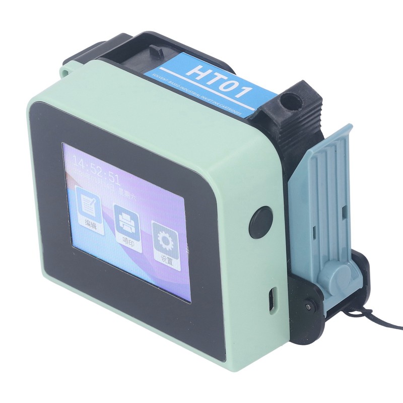 Inkjet Printer with Ink Cartridge LED Touch Screen Handheld Inkjet