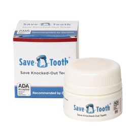 Save-A-Tooth Preservation Kit - Prevent Permanent Tooth Loss, Save Knocked Out Teeth for up to 24 Hours - Tooth Saver Made in the USA by SmartPractice - Keep in your Kit Bag for a Tooth Emergency