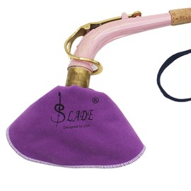 MILISTEN Cleaning Cloth Clarinet Piccolo Flute Sax Saxphone Oboe Inner Tube Swab Cloth Cleaning Care Tools (Pack of 2)