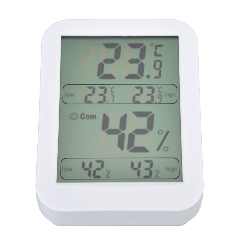 Thermometer Hygrometer Accurate Large LCD Display Temp Humidity Meter for