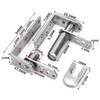304 Stainless Steel Thick Cafe Door Gravity Hinges Swinging Door