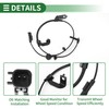INFINAUTO ABS Rad Drehzahl Sensor Hinten Links ABS Sensor Antiblockiersystem