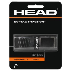 HEAD Softac Traction Schwartz Replacement Grip - Black, One Size