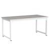 NSdirect 63" Large Computer Desk,Modern Simple Style PC Table Office