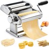 Pasta Maker, METLUCK Stainless Steel Pasta Machine Manual Roller Pasta
