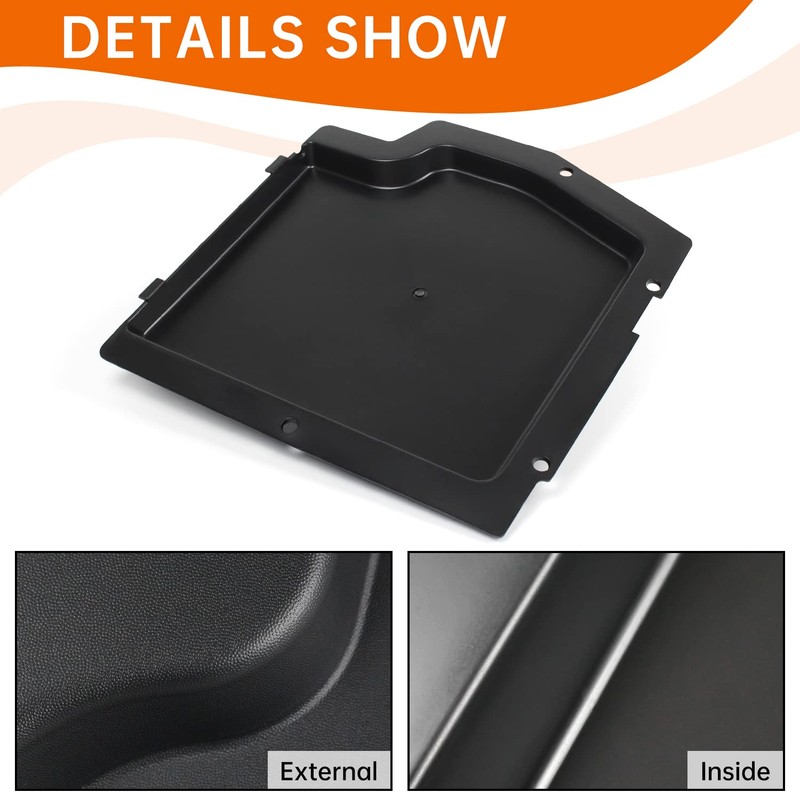 CUSAUTV X3 Battery Cover Kit Compatible with Can Am Maverick