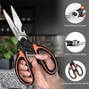 Astercook 2 PCS Kitchen Shears for Food, Heavy Duty Kitchen