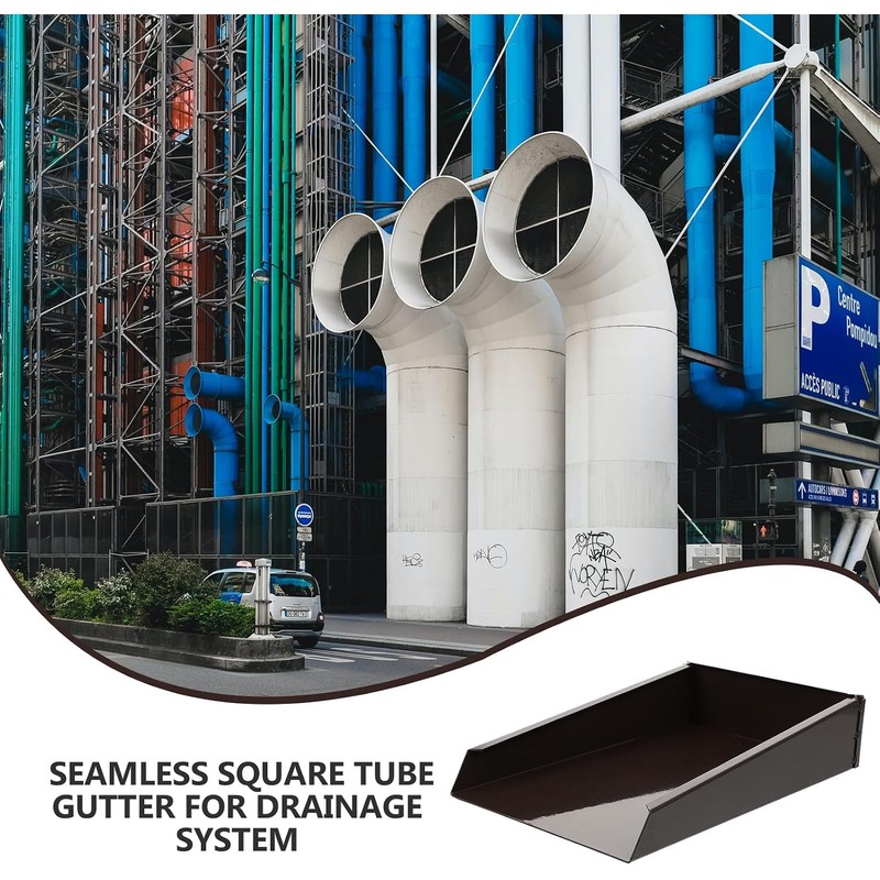 Rain- Run Downspout Splashblock - Bloque de aleación de aluminio