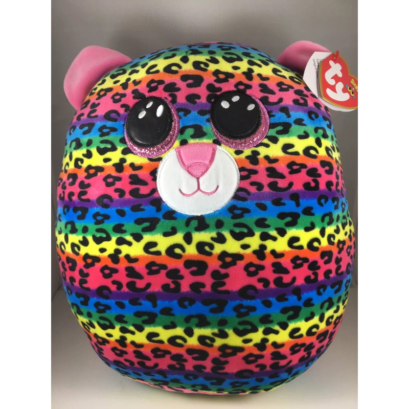 Ty Squish a Boos - DOTTY the Leopard Cushion Pillow