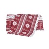 Autumn Faith Snuggle Blanket With Sleeves Wrap Around - Red
