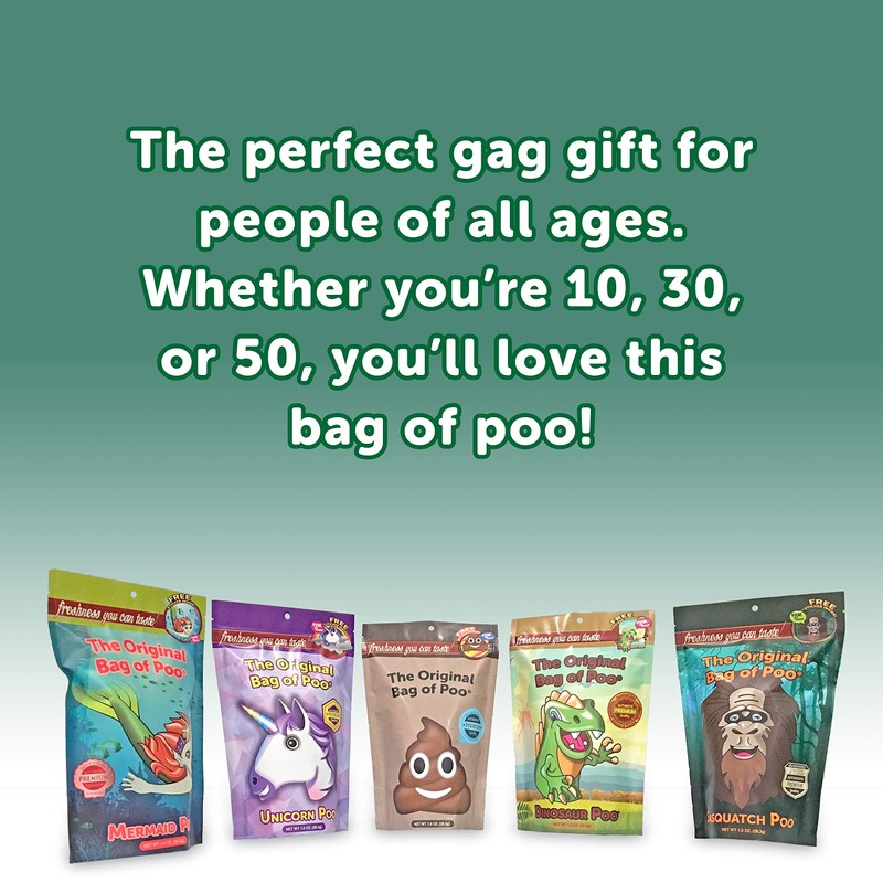 The Original Bag of Poo®, Sasquatch Poo (Black Cherry Flavor