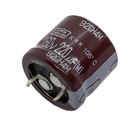 Elko Capacitor 5x Radial 220µF 160V | Snap-in Electrolytic Capacitor up to 105°C | 220uF Electrolytic Capacitor from UCC