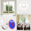 EVA LOGIK Modern Ultra-Thin Window Alarm with Loud 120dB Sound