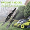 crenlux 72531-VE2-020 & 72511-VE1-020 Lawn Mower Blade Set for 21-inch
