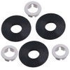 3 Pcs Replacement Flush Valve Seal & Clip Compatible with