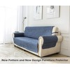 Anti-slip Sofa Cover for leather with Anti-skip Dog Paw Print