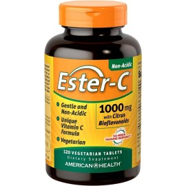 Ester-c American Health Cítricos Vitamina C 120 Tabletas