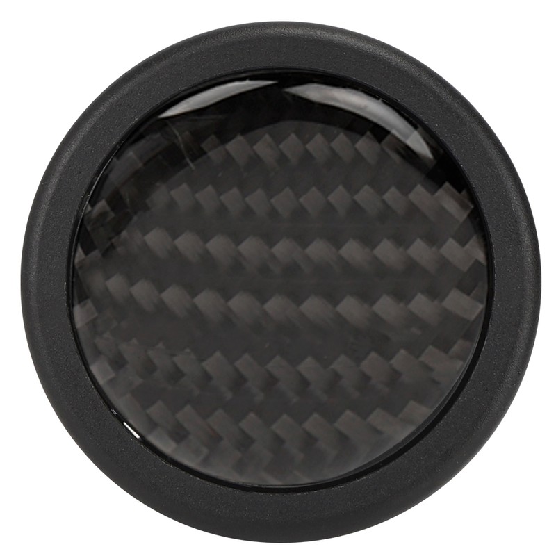 Carbon Fiber Horn Push Button for 6 Bolts for MOMO