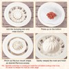 Baozi Maker, 7.09" Flower Shaped Bun & Dumpling Machine, Baozi