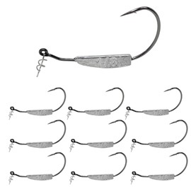 Reaction Tackle Weighted Swimbait Hooks - 1/8oz 3/0