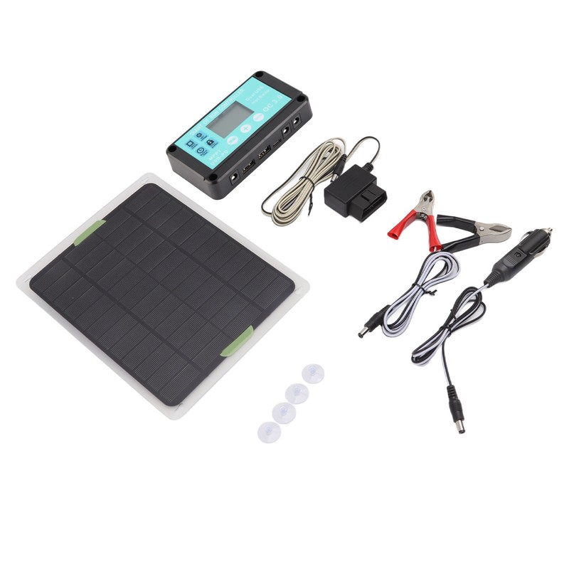 5W Monocrystalline Silicon Solar Panel 18V 50A MPPT Charge Controller