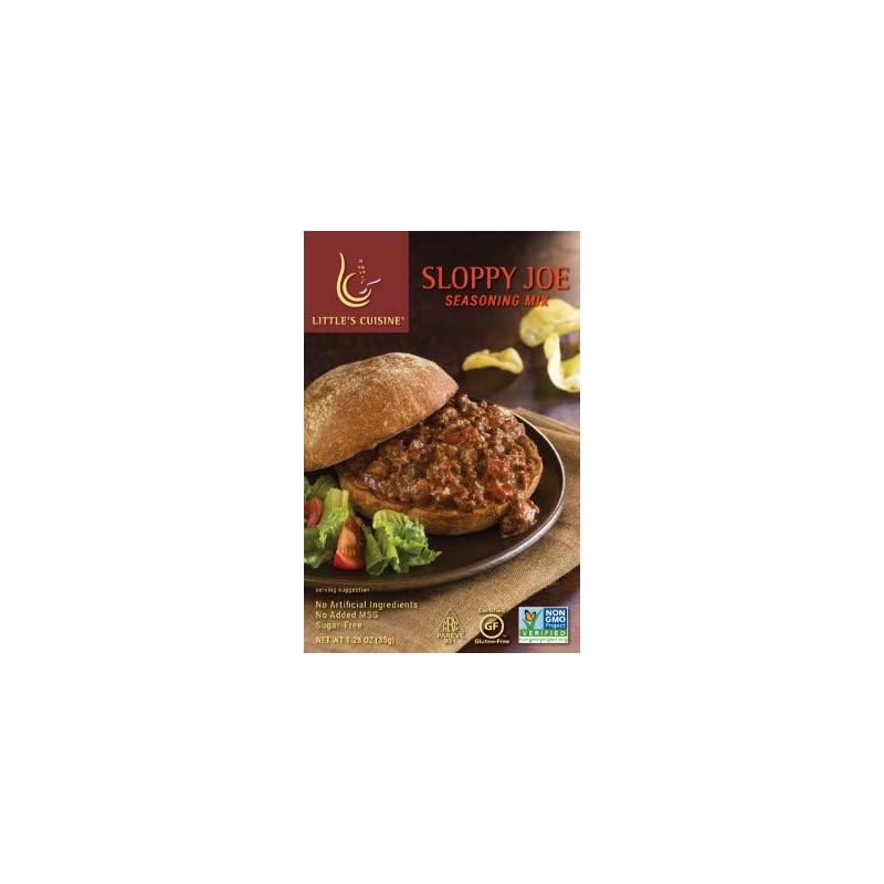 Little's Cuisine Sloppy Joe Seasoning Mix | Non-GMO, Sugar-Free, Kosher,