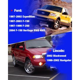KSP Sway Bar End Link Kits for F150 1997-2003, OE Style Stabilizer End Link Compatible with Ford F250 Expedition Navigator, 2pcs Aftermarket Suspension Sway Bar Link Replace OE #6L3Z5495A F65Z5495AC
