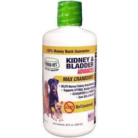 Liquid-Vet by COOL PET Holistics K9 Kidney & Bladder Advanced Formulas, Unflavored, 32 oz