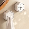 Set of 4 Tea Towel Holders, No Drilling, Kitchen Towel