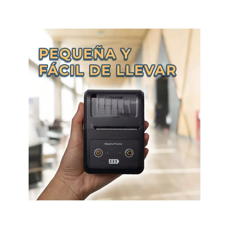 EGTMA Impresora Térmica Portátil De Recibos Bluetooth