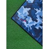 CHANA Golf - Blue Camo Golf Towel with Built-in Brush