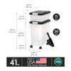 IRIS USA Dog Food Storage Container, 30 lbs & 11