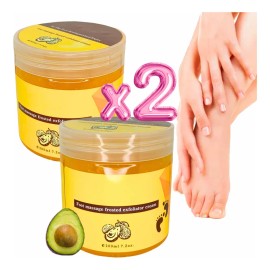 2pzs Exfoliante Para Pies Suaviza Resequedad Elimina Callo F