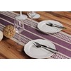 Knitted Tasseled Table Runner, Organic Cotton, Many Colours, Green, Beige,