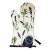 Samuel Lamont, Lavare (Lavender), British Oven Mitt (Gauntlet), Heavy Duty,