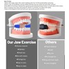 Jaw Exerciser for Men Women 6 Pcs Jaw Trainer Silicone