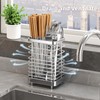 MAXCOOK Kitchen Utensil Drying Rack,304 Stainless Steel Chopsticks Spoon Fork