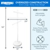 SWIMLINE HYDROTOOLS 89032 Free Standing Poolside Adjustable-Towel Rack With Water